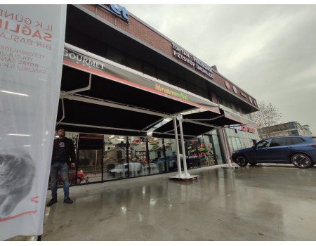 Çift Açılır Tente